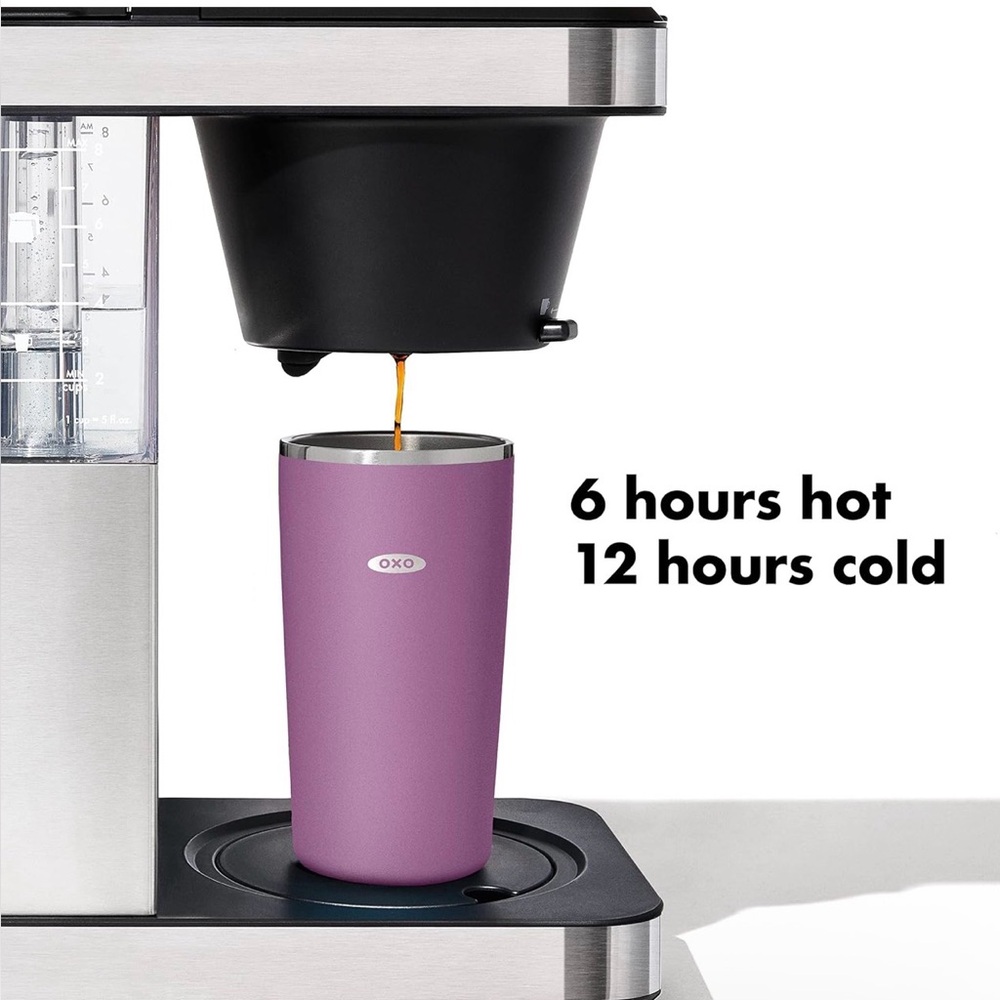 OXO NIB Strive 16oz Insulated Tumbler with Sliding Lid - Amethyst - Picture 4 of 8